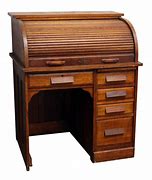 Image result for Cherry Wood Roll Top Desk