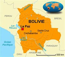 Image result for Bolivie Sur La Carte
