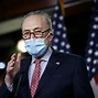 Image result for Chuck Schumer Wearing Protective Mask