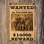 Image result for Wild West Wanted Paper Post Decal