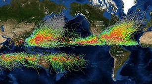Image result for Hurricane Tracks Map