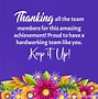 Image result for Thank You Awesome Team