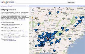 Image result for Alabama Tornado Path Map