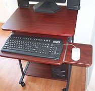 Image result for Computer Desk On Wheels