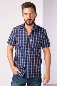 Image result for Short Sleeve Checked Shirt