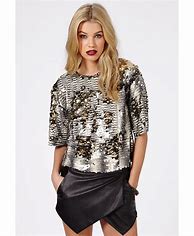 Image result for Sequin Tops for Women
