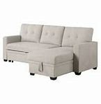 Image result for Lifestyle Furniture Lf092b Urbania Right Hand Facing Sectional Sofa, White - 35 X 103.5 X 74.5 In., Multicolor