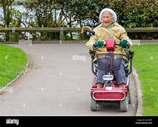 Image result for Elderly Scooter Riding