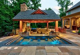 Image result for Pool Outside Family Home