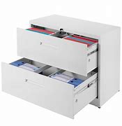 Image result for Metal Filing Cabinet with Shelves