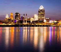 Image result for Cincinnati Riverfront at Night