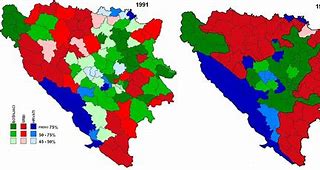 Image result for Bosnia and Herzegovina Ethnic Map