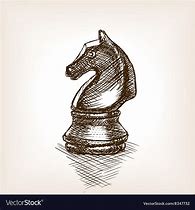 Image result for Chess Knight Drawing