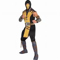 Image result for Scorpion Mortal Kombat Costume Adult