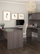 Image result for U-shaped Desk for Small Office