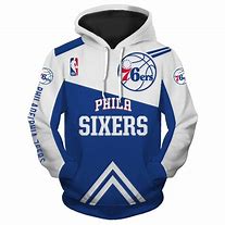 Image result for 76Ers Jersey Over a Hoodie