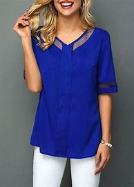 Image result for Ladies Royal Blue Tops