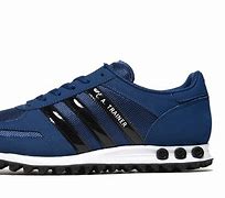 Image result for Dark Blue Adidas Trainers