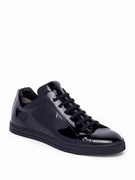 Image result for Black Patent Leather Sneakers