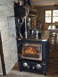 Image result for Wood Cook Stove Water Heater