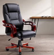 Image result for wooden office chair