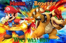 Image result for Death Battle Mario vs Bowser