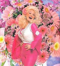 Image result for Dolly Parton Wearing Pink