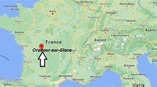 Image result for Oradour-sur-Glane Map