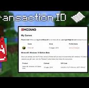 Image result for Minecraft Transaction ID
