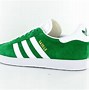 Image result for Adidas Gazelle Green and White