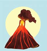 Image result for Volcano Lady Sketches