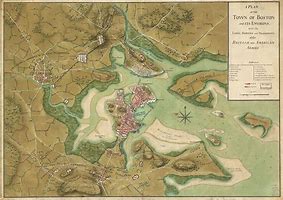 Image result for Old Boston Map 1776