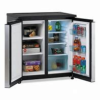 Image result for black freezerless refrigerator