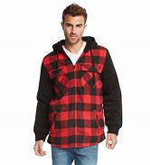 Image result for Flannel with Hoodie