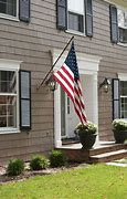 Image result for American Flag Themed House