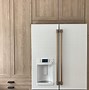Image result for GE Cafe Brushed Bronze Refrigerator Handle