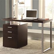 Image result for Table Desk with Center Drawer