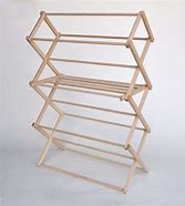 Image result for free standing wooden clothing racks