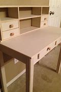 Image result for Unfinished Wood Desk