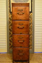 Image result for Antique File Cabinet