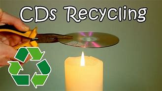 Image result for Recycling CDs