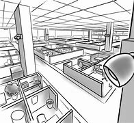Image result for Cubicle Drawing