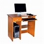 Image result for Wooden Computer Desk PNG