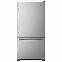 Image result for GE Bottom Freezer Refrigerator Stainless Steel