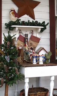 Image result for Country Christmas Decorations