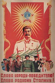 Image result for Stalin Cold War Propaganda