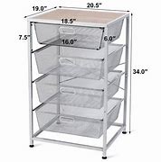 Image result for Origami 2-Pack Of 5-Tier Pantry Racks With Wooden Shelves - Gray%2FGrey