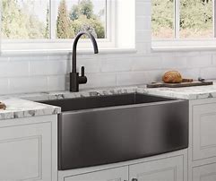 Image result for black stainless steel kitchen sink