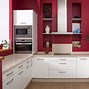 Image result for White Kitchen with Stainless Steel and Black Appliances