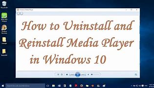 Image result for Reinstall Windows Media Player 10